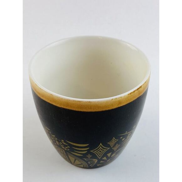 Starbucks Coffee - Brown Mug Gold Design - 12 oz - New Bone China - 2011 Diamond - Picture 8 of 9